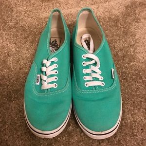 Mint Green Vans